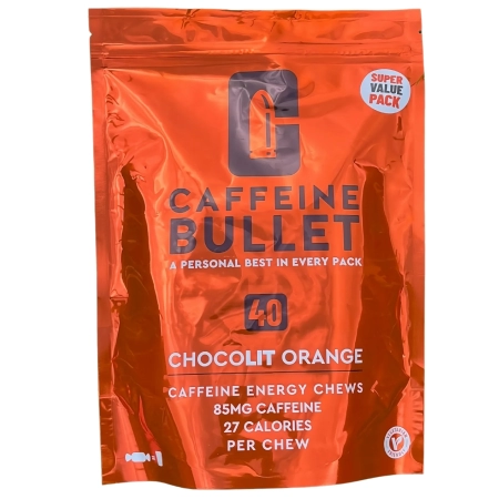 Caffeine Bullet Chocolit Orange 40 Chews