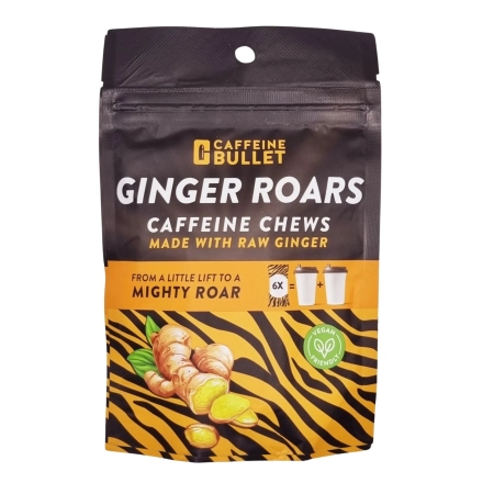 Ginger Roars Caffeine Chews