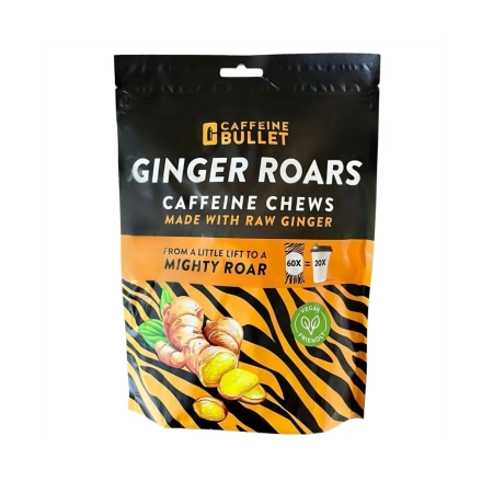 Caffeine Bullet Ginger Roars 6 Chews