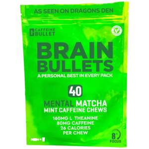 mental mint matcha brain bullets focus chews