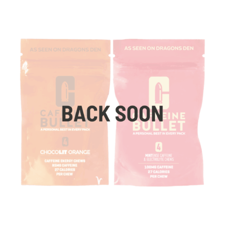 Caffeine Bullet Testpakket - Energy Chews met Cafeïne - Back soon